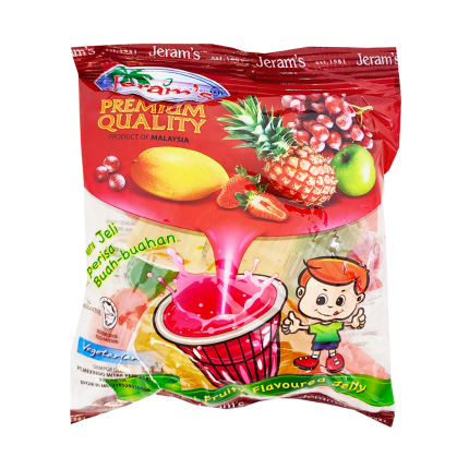 JERAM Premium Quality Mini Fruit Jelly 228g